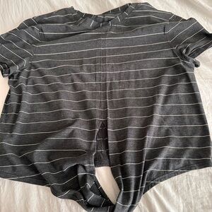 Lululemon wrap top crop top size 4